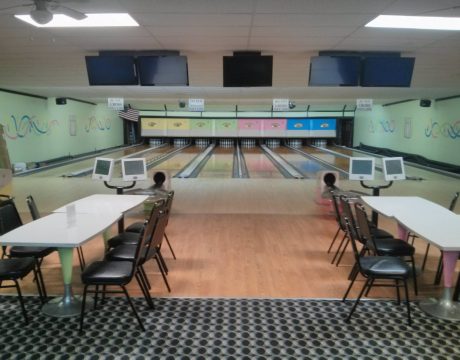 bowling lanes