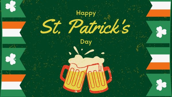 Happy St. Patrick's Day promotional image.