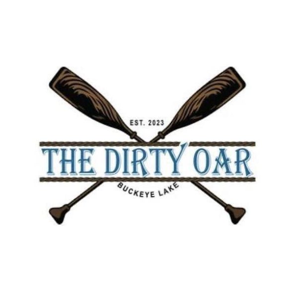 Logo for The Dirty Oar Restaurant.