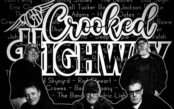 Promotional image for the band The Crooked Highway.