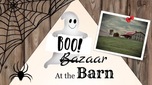 Promotional image for Boo Bazaar at the Barn.