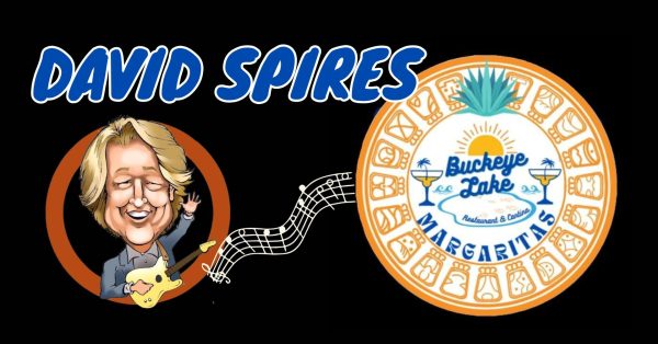 Promotional image for musician David Spires at Buckeye Lake Margaritas.