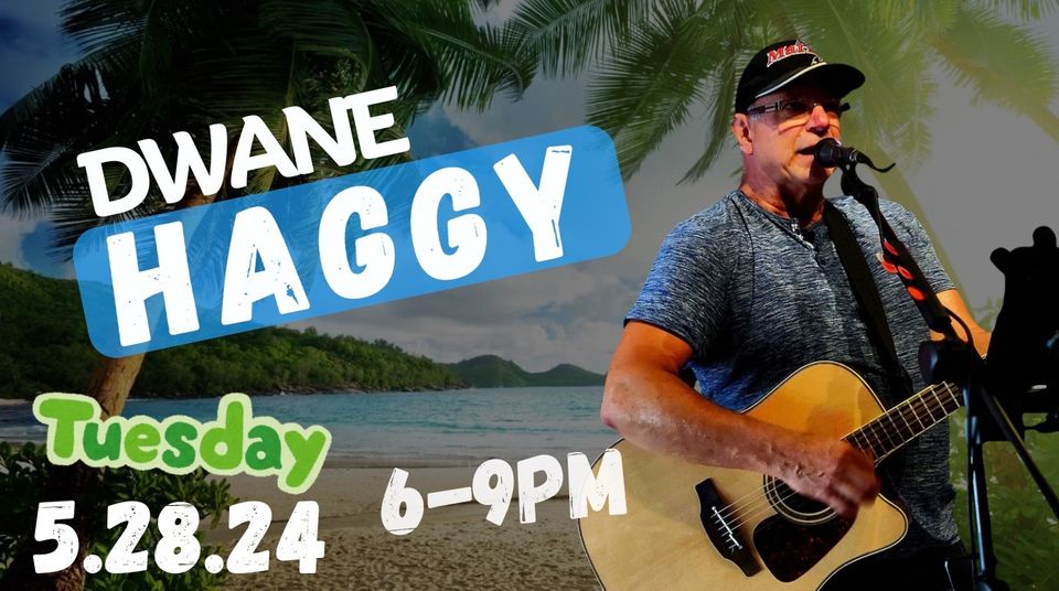 Promotional image for musician Dwane Haggy