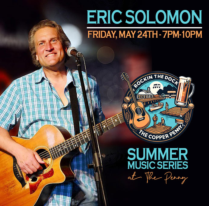 Promotional image for musician Eric Solomon.