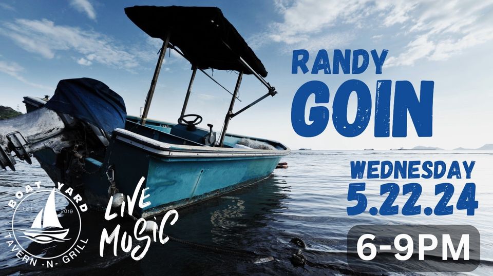 Promotional image for musician Randy Goin