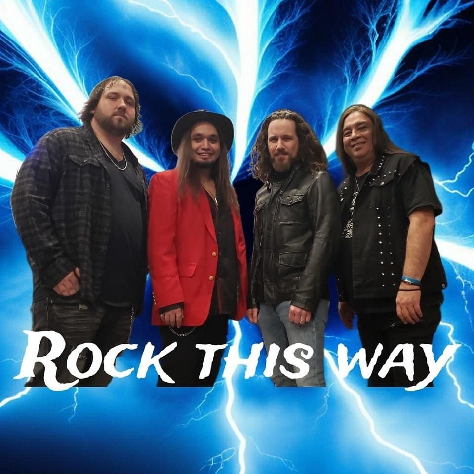 Promotional image for the band Rock This Way