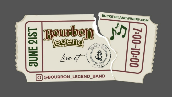 Promotional image for Bourbon Legend live at Buckeye Lake Winery