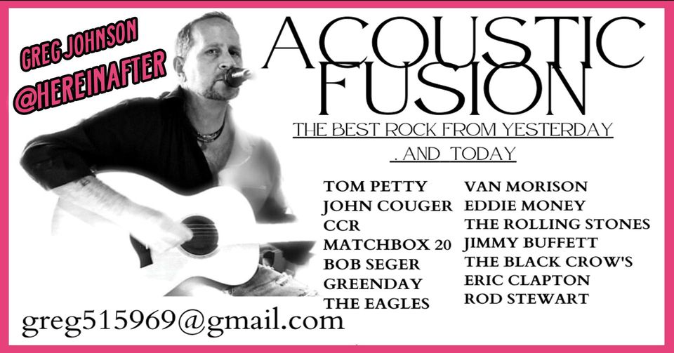 Promotional image for musician Acoustic Fusion