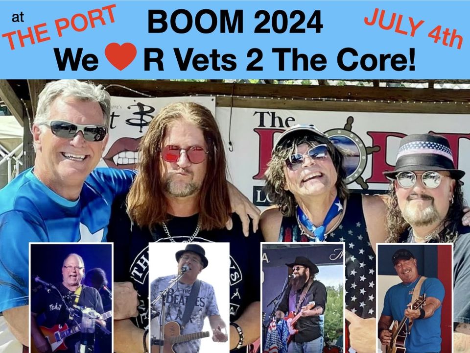 Promotional image for Boom 2024 at Port Smokehouse