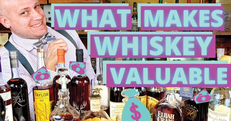 Promotional image for a bourbon tasting and class