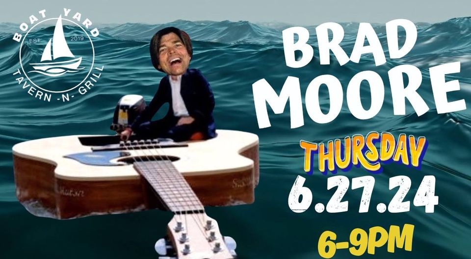 Promotional image for musician Brad Moore