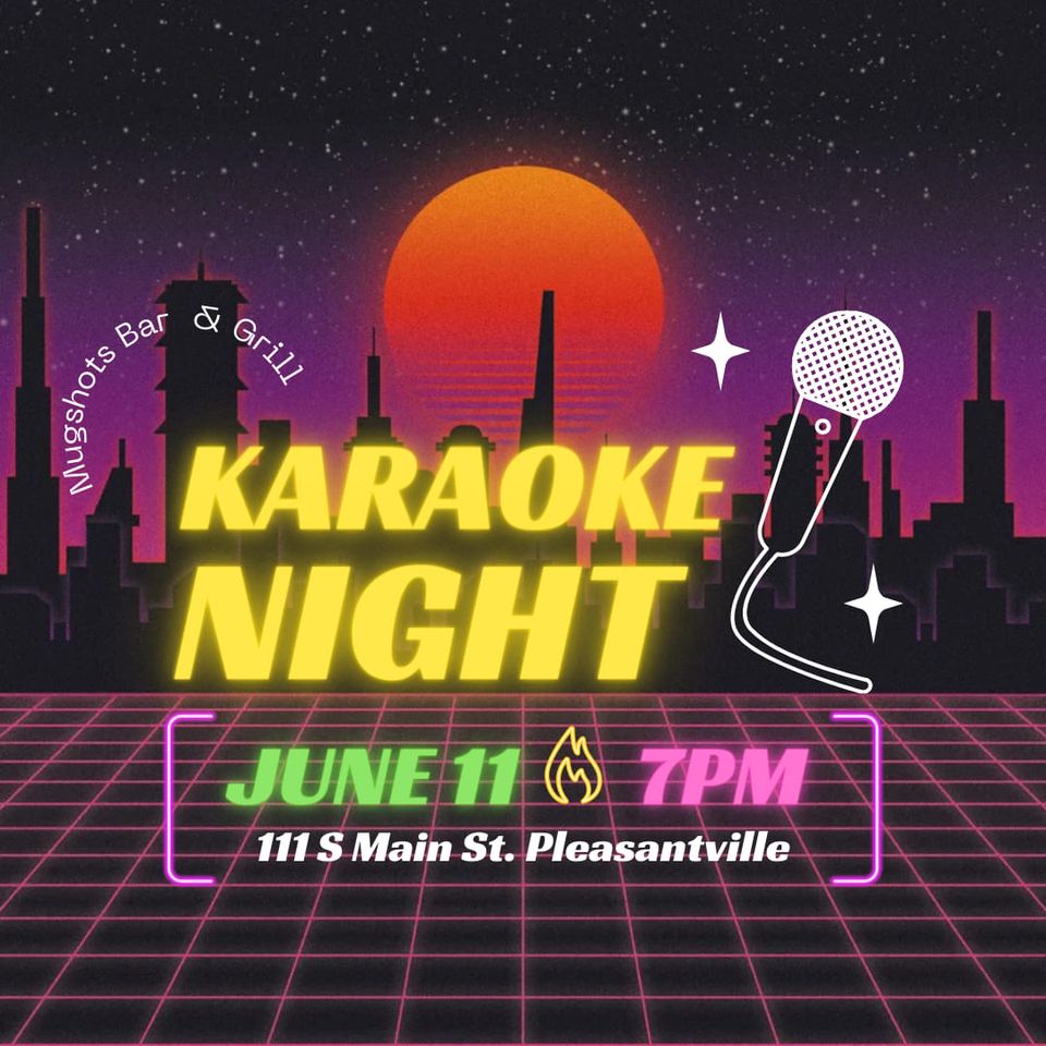 Promotional image for Karaoke night