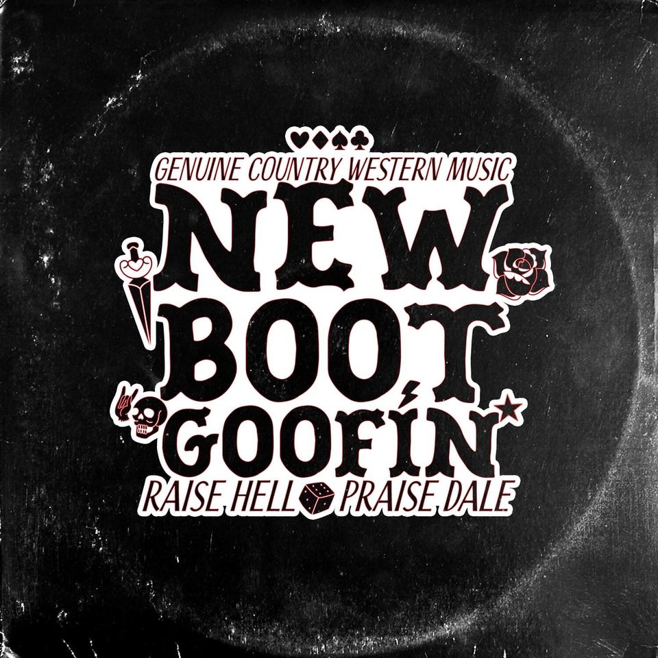 Promotional image for the band New Boot Goofin