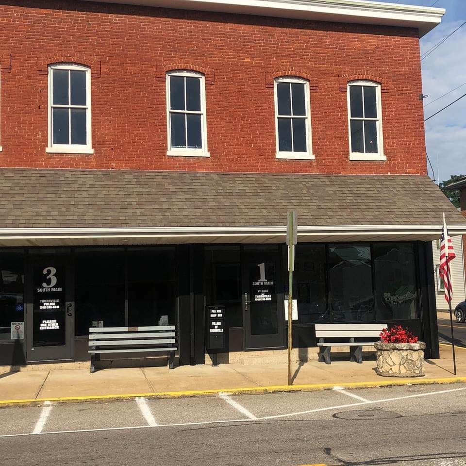 Photo of a red brick building