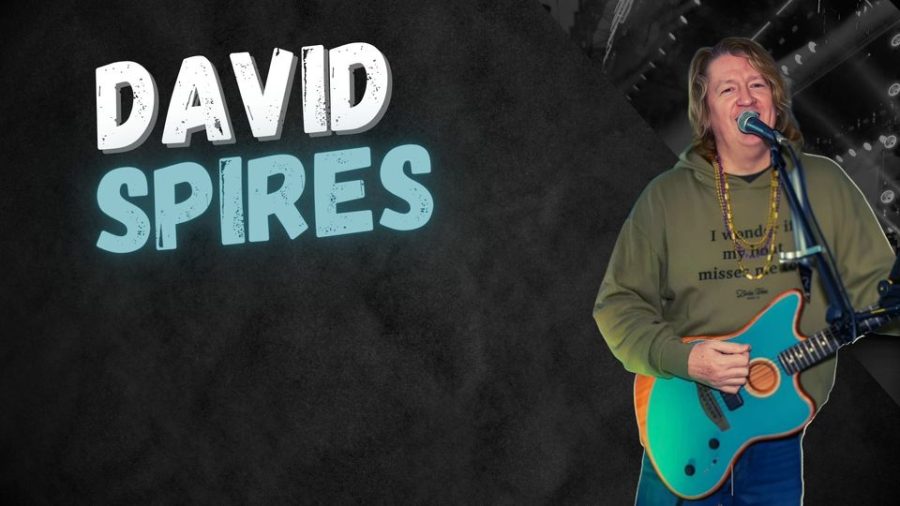 Promotional image of musician David Spires