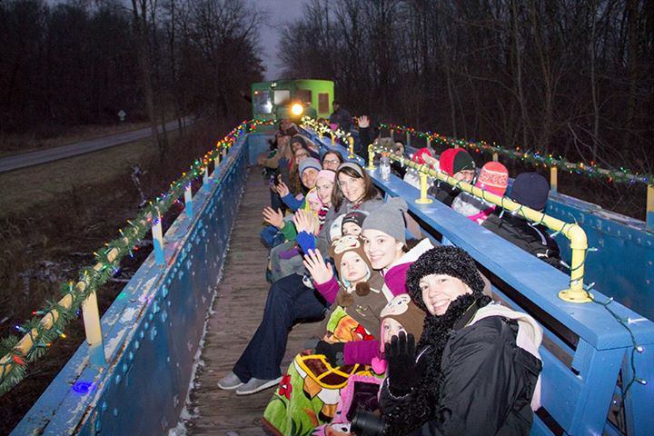 photo of people on the train